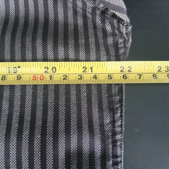 INC International Concepts SZ M Bengal Striped 100% Cotton Men's Button Up Shirt - Picture 12 of 15